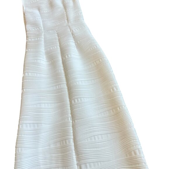 Opening Ceremony Lotus Flutter Dress Sleeveless Midi Fit N Flare Size Small - Picture 11 of 13